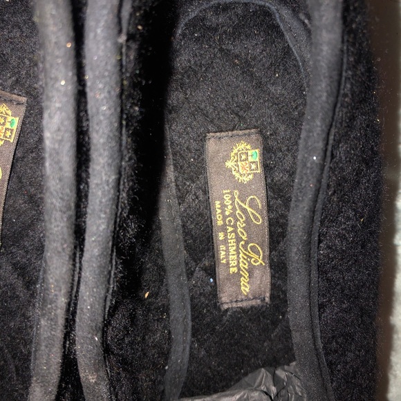 Loro Piana cashmere house slippers